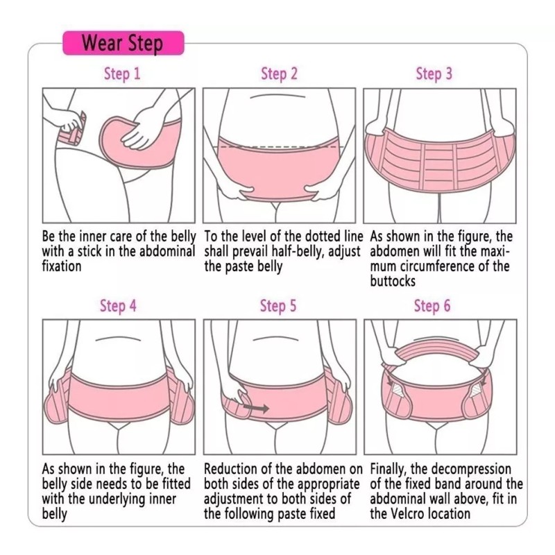Buena Madre.mx Faja Embarazada Maternidad Soporte Embarazo