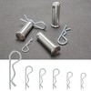 Pack of 150 split pins assortment, spring cotter pins set,
