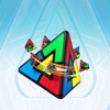 Oostifun Pyraminx Duo Irregular Pyraminx Cube Pyramid Triangle Four Axis