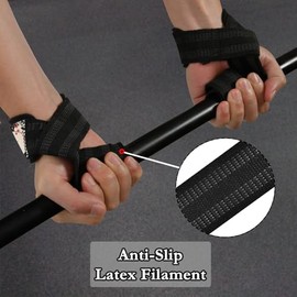 Cherry Blossoms - Correas de muñeca para levantamiento de pesas color beige, correas de elevación acolchadas antideslizantes para gimnasio, soporte de peso muerto para hombres y mujeres