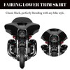 AC-MTORC Batwing Outer Fairing Lower Trim Skirt for Harley Touring