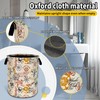 NUTAINLA Anchor Laundry Basket Compass Seafaring Foldable Oxford Cloth Funny