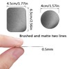 ACKLLR 16 Pieces Phone Car Mount Metal Plate with Adhesive