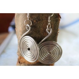 Unbranded Aluminum Earrings Handcrafted - Free gift with purchase