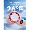 Vcycal Portable Handheld Fan with Ice Cooling,Fast Cool to 26°F,
