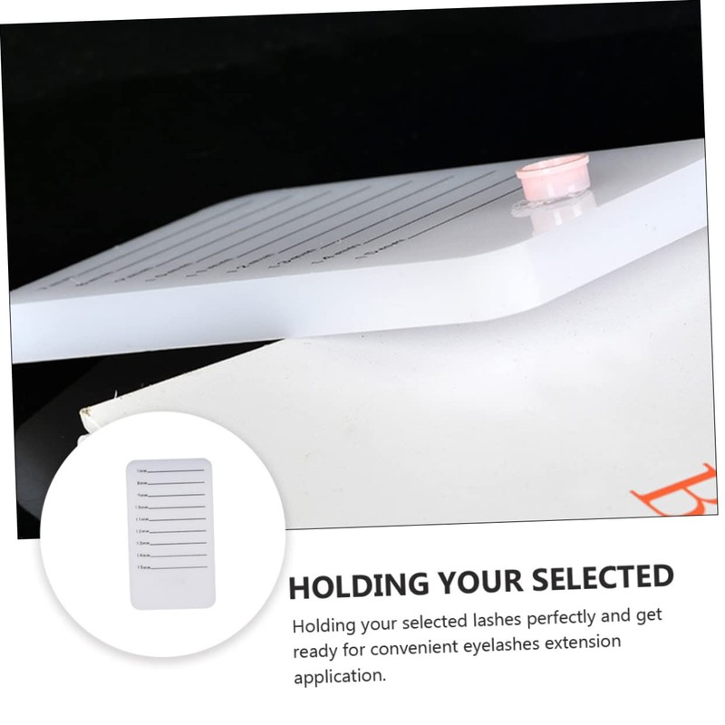 Healeved 2pcs Eyelash Extension Platform Holder for Easy Application Durable