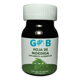 Hoja De Moringa Polvo - 60 Cápsulas - Suplemento Alimenticio Sabor Sin Sabor                                                                          