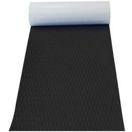 Surfboard Traction Pad, 36x15 Inch Non-Slip EVA Surf Traction Pad, Water & UV Resistant Black Surfboard, Cuttable Heavy Duty Surfing Accessories Surfing Accessories