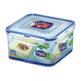 LOCK & LOCK Square Plastic Food Container with Special Tray for Tofu 40.58oz / 5.07cup