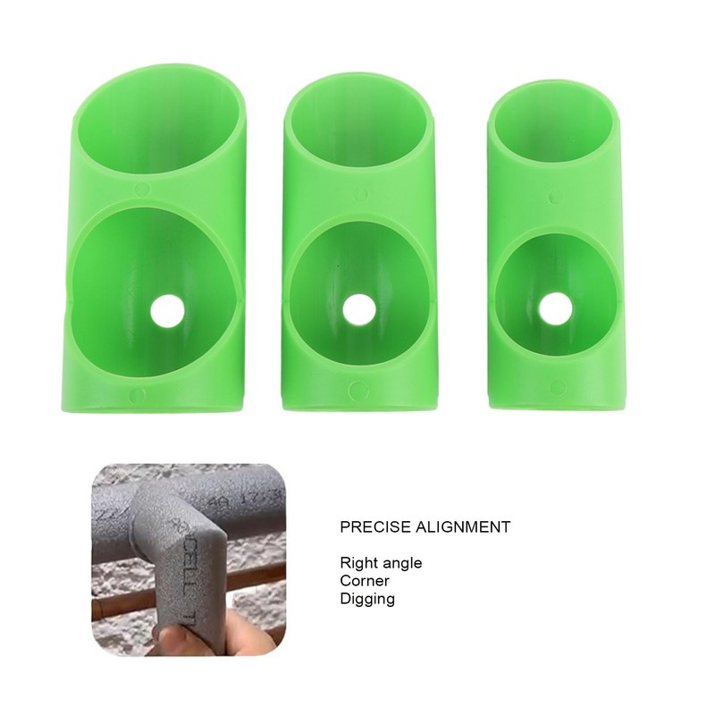 3PCS Foam Pipe Cutter Tool, Pipe Insulation Cutting Guide, Foam
