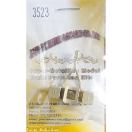 Precision Scale HO #3523 Cylinder Block, RGS 4-6-0  (Brass Casting)