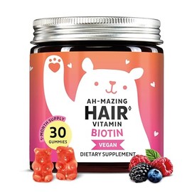 Biotin Gummies for Hair, Skin & Nails. 5,000 mcg High Potency Vegan Vitamins for Faster Hair Growth, Stronger Nails & Healthy Skin. with Vitamins C & 