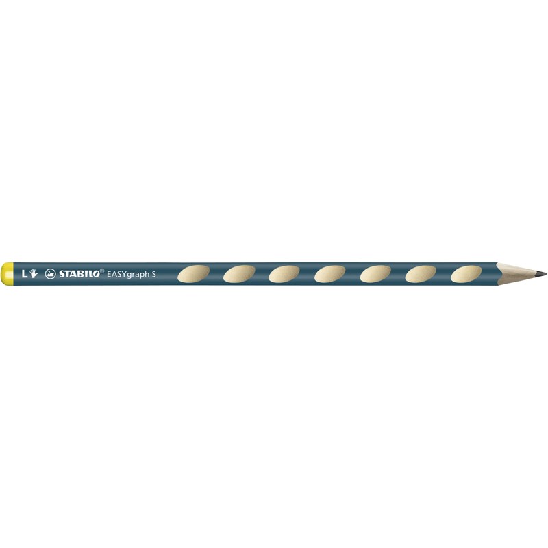 Thin Ergonomic Graphite Pencil - STABILO EASYgraph S - Left-Handed