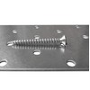 M4 Wood Screws Zinc Plated Silver Full Thread Self-Tapping Long