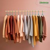 NEATERIZE Clothes Hangers 16 Pack Aqua - Plastic Hangers -