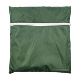 ZONADAH Garden Stacking Chair Cover, 68 x 68 x 120 cm, Waterproof, UV-Resistant, 210D Oxford Fabric, Heavy Duty, Patio Chair Cover, Green, Protective Cover for Garden Furniture