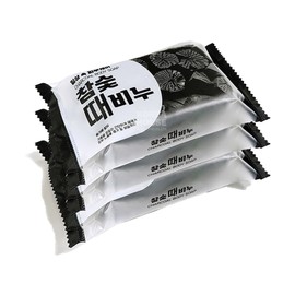 Jeuyuji Scented Charcoal Exfoliating Soap 150g 3-Pack