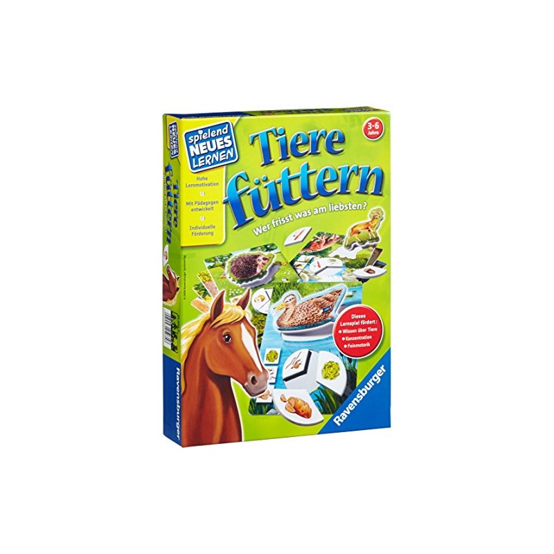 Ravensburger 25035 6 "Feeding Animals" Game