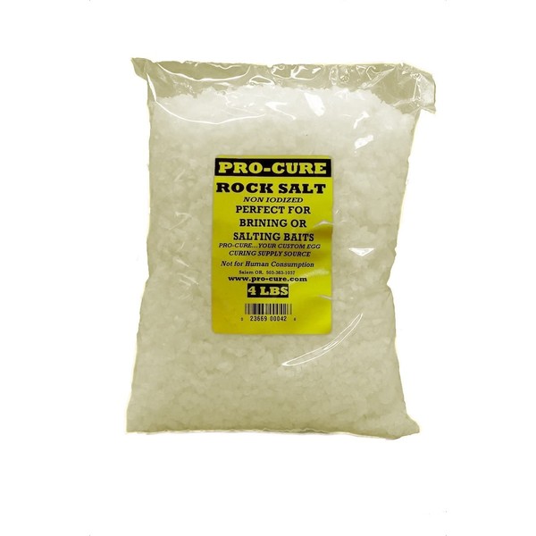 Pro-Cure PC-4RK Rock Salt Bulk in Poly Bag 4 lb