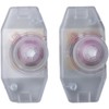 OZXNO 2pcs Plastic AC Inline Dimmer Transparent Rotary Cord Switch