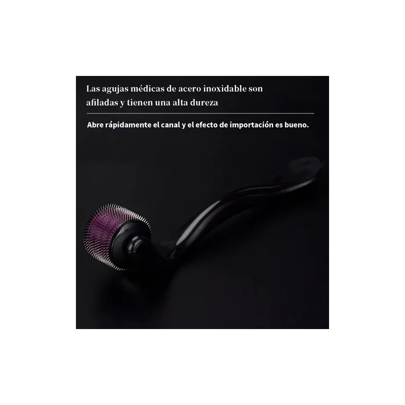Dermaroller Lynnette Titanio 0.5 mm 540 Agujas Para Rostro
