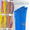 Gocableties 100 x High Quality Strong Nylon Cable Ties