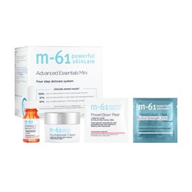 m-61 m-61 Advanced Essentials Mini Set | Four-step skincare routine with bestselling peels, vitamin C serum, and daily moisturizer.