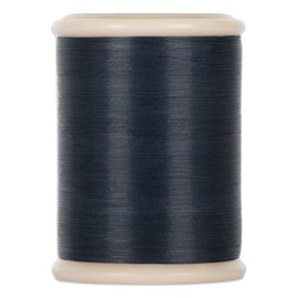 YLI Hand Quilting Thread - 100% Egyptian Cotton, Glazed, Strong & Tangle-Free, 500 yd. Spool - Dark Blue