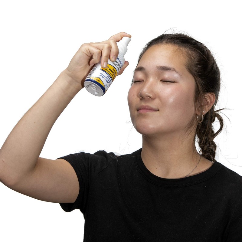 SkinSmart Antimicrobial Facial Cleanser Spray to Remove Viruses and Bacteria