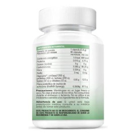 Bio B | Enzimas Digezyme® Prebióticos | 90 Cápsulas Veganas