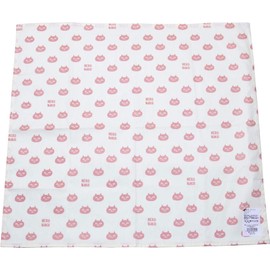 Friends Hill KW-362-44 Lunch Cloth, Pink, 2.0 x 21.9 inches (53 x 53 cm), Nekomanju