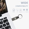 MOSDART Waterproof 32GB USB2.0 Flash Drive, FAT32 Metal Memory Stick