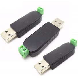 Bolsen 3PCS USB to RS485 485 Converter Adapter Support Win7 XP Vista Linux Mac OS WinCE5.0