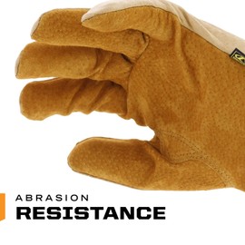 Mechanix Wear Mechanix Men's Durahide Driver F9-360 (X-large, Durahide® Leather) Cut Resistant Leather Gloves, Khaki, XL EU