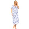 Suzy & Me Plus Size 100% Jersey Cotton Nightshirt (CHINA