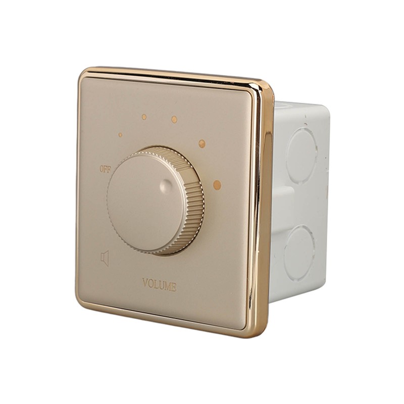 Volume Control Knob 30W 4 Position Wall Mount Volume Control