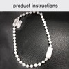 OBYJCA 12 PCS Roller Blind Chain Connectors, Plastic Chain Connectors