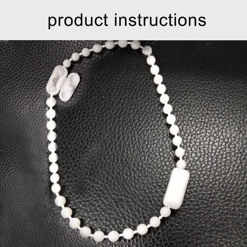 OBYJCA 12 PCS Roller Blind Chain Connectors, Plastic Chain Connectors