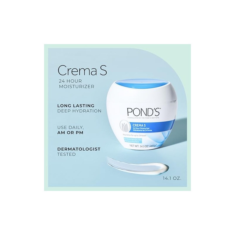 Pond's Nourishing Moisturizing Cream, Crema S 14.1 oz