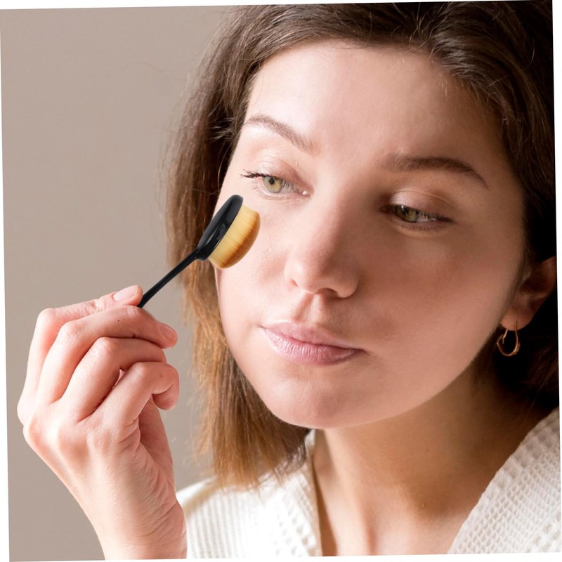 BIUDECO Travel Makeup Brush Soft Dense Bristles for Foundation Blush