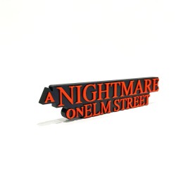 Unbranded A Nightmare On Elm Street  Logo Sign Display Horror Movie