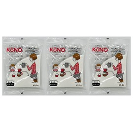 KONO KS-20 KONO Conical Paper for 2 People, Set of 3, 40 Sheets