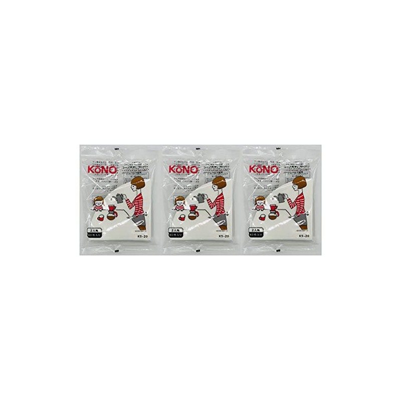 KONO KS-20 KONO Conical Paper for 2 People, Set of