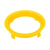 LST 4 x yellow centring spacer rings for alloy wheels,