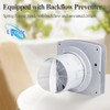 WiseWater Bathroom Exhaust Fan, 110V ac 56CFM 34 dB 4”