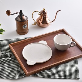 Rohya domestic non-slip wood tray wooden tray cafe bakery wood ash ash handmade tray, side diagonal side diagonal_No. 1 (non-slip) No. 1 (non-slip) / 로흐야 국산 논슬립 우드 트레이 나무 쟁반 카페 베이커리 원목 에쉬 애쉬 수제 트레이, 측면사선측면사선_1호(논슬립)1호(논슬립)