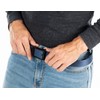 Funky Junque - Cinturón de carraca para hombre, nailon táctico,