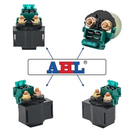 AHL Starter Solenoid Relay for Honda GL1500 Goldwing 1988-2000 / GL650 Silverwing 1983 / VF750C V45 Magna 748cc Engine 1982 1983