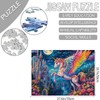 1000 Piece Puzzles for Adults Wonderland Castle Unicorn Jigsaw Puzzles