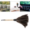 Mini Washable Reusable Ostrich Feather Duster for Books Keyboard Office